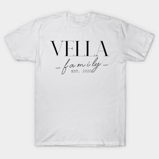 Vella Family EST. 2020, Surname, Vella T-Shirt